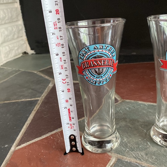 Port Arthur Brasserie and Brew Pub set of 2 beer glasses. - Picture 6 of 6